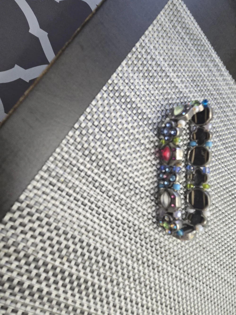 Multicolor Beaded Stretch Bracelet
